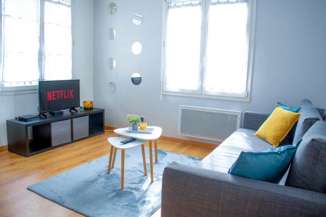 Le Retro Chic - T2 Haut Standing Au Coeur De Corbeil - 48 M2 Apartment Exterior photo